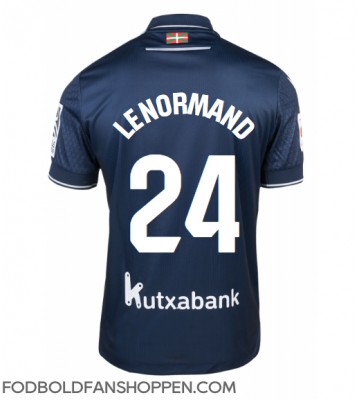 Real Sociedad Robin Le Normand #24 Udebanetrøje 2023-24 Kortærmet